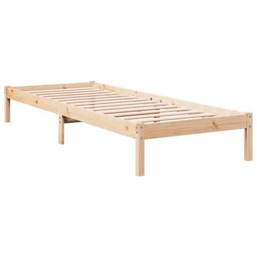 Letto Extra Lungo Senza Materasso 90x220 Cm In Legno Di Pino - Image 3