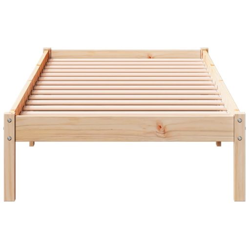 Letto Extra Lungo Senza Materasso 90x220 Cm In Legno Di Pino - Image 4