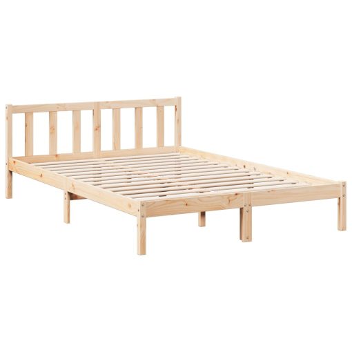Letto Extra Lungo Senza Materasso 160x220 Cm In Legno Di Pino - Image 3