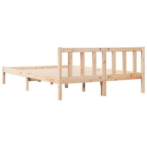 Letto Extra Lungo Senza Materasso 160x220 Cm In Legno Di Pino - Image 6
