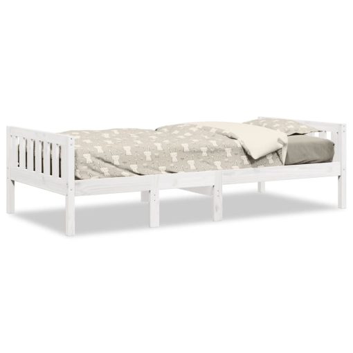 Letto Per Bambini Senza Materasso Bianco 80x200cm Massello Pino - Image 2