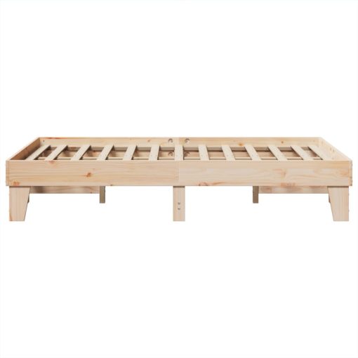 Letto Senza Materasso 120x200 Cm In Legno Massello Di Pino - Image 5