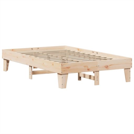 Letto Senza Materasso 120x200 Cm In Legno Massello Di Pino - Image 6
