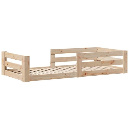 Giroletto Senza Materasso 80x200 Cm In Legno Massello Pino - Image 3