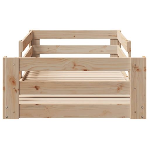 Giroletto Senza Materasso 80x200 Cm In Legno Massello Pino - Image 4