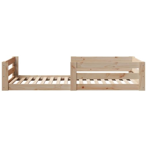 Giroletto Senza Materasso 80x200 Cm In Legno Massello Pino - Image 5