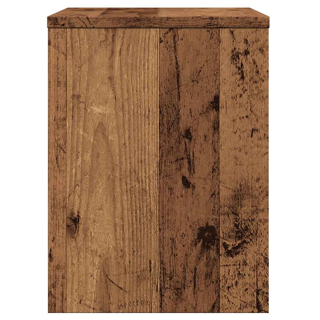 Comodini Legno Antico 2 Pz 40x30x40 Cm In Legno Multistrato - Image 6