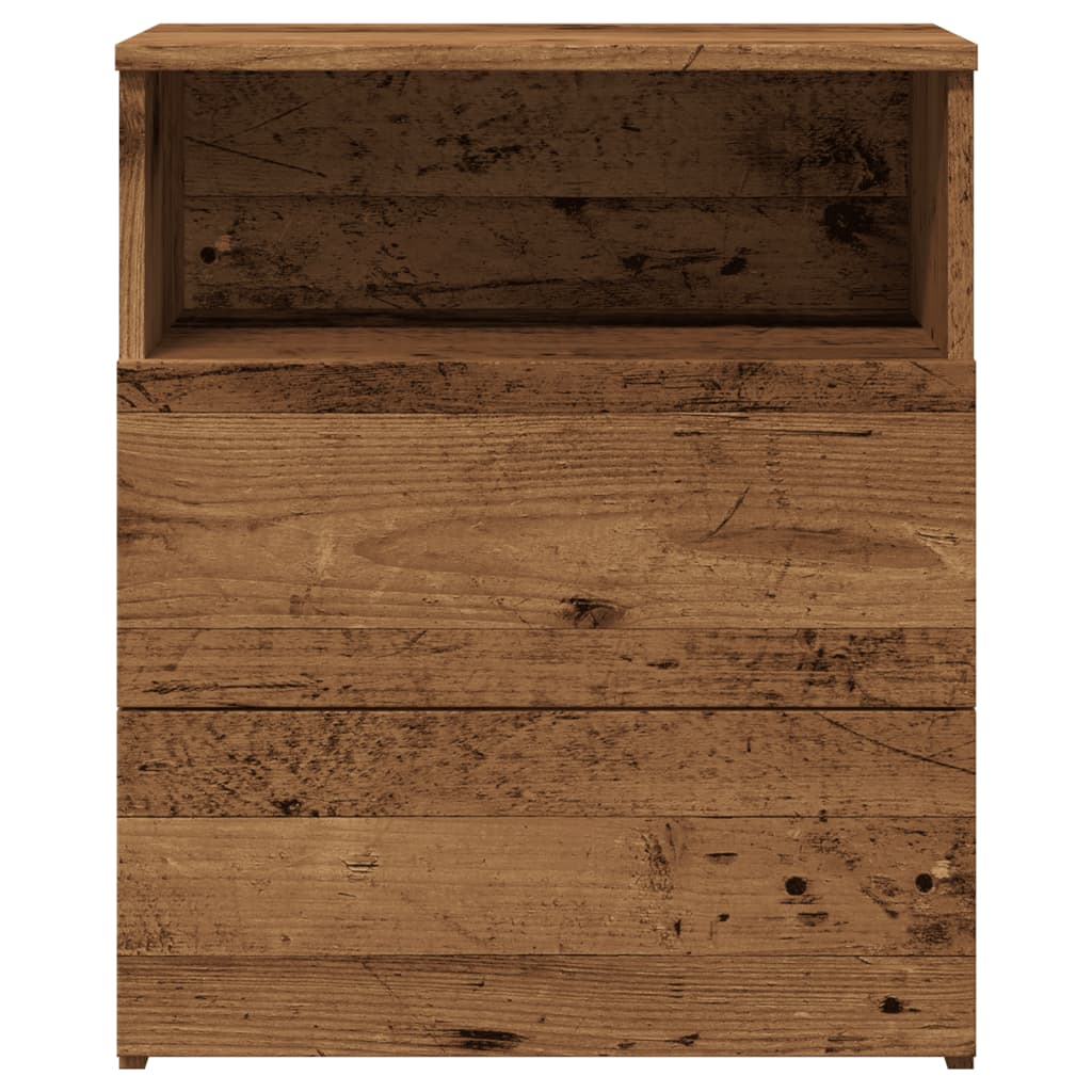 Comodini Legno Antico 2 Pz 50x32x60 Cm In Legno Multistrato - Image 5