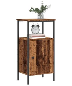 Comodini Legno Antico 2 Pz 41x31x80 Cm In Legno Multistrato