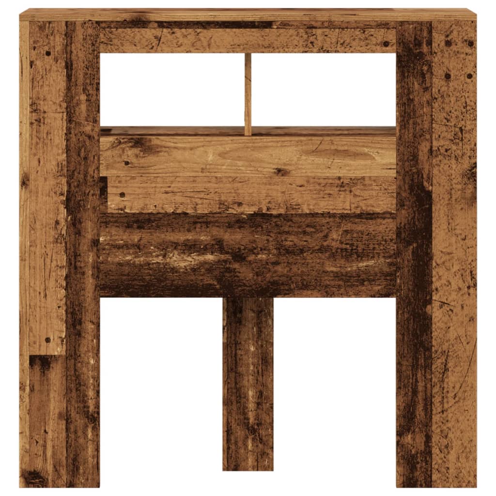 Testiera Led Legno Antico 100x18,5x103,5 Cm Legno Multistrato - Image 6