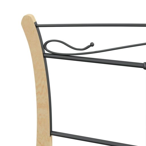 Giroletto Nero In Metallo 200x200 cm - Image 6