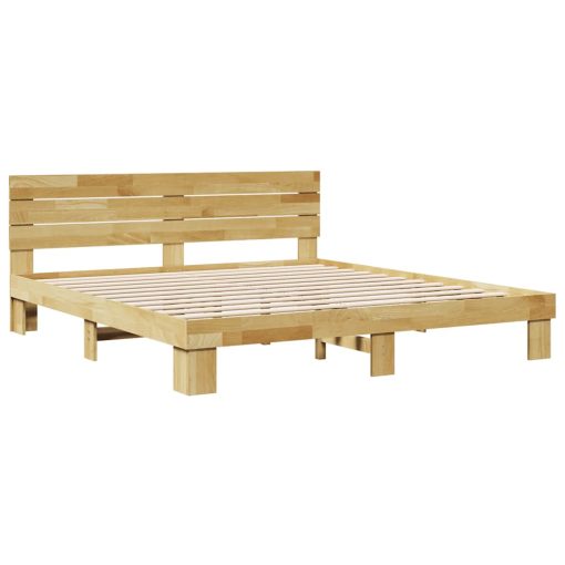 Struttura Letto Con Testiera Senza Materasso 200x200 cm - Image 3