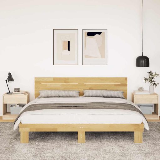 Struttura Letto Con Testiera Senza Materasso 200x200 cm - Image 4