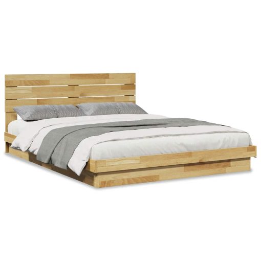 Struttura Letto Con Testiera Senza Materasso 140x190 cm - Image 2