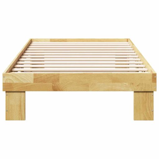 Struttura Letto Senza Materasso 100x200 Cm In Legno Di Rovere - Image 6