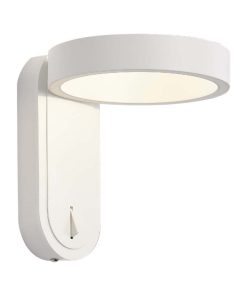 5w Led Wall Light 3000k+4000k White Body Ip65