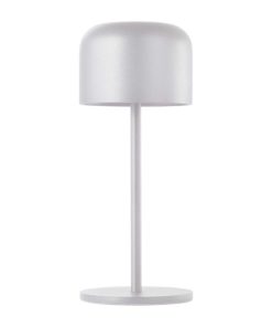 Led Table Lamp 2200mah Battery D86*h210mm White Body Ip54 3000k+6000k