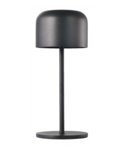 Led Table Lamp 2200mah Battery D86*h210mm Black Body Ip54 3000k+6000k