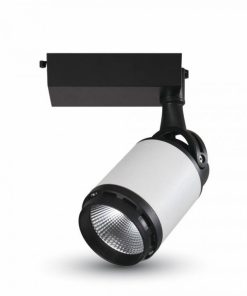 35w Led Track Light Black&white Body 6000k