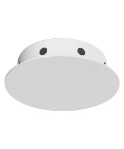 Magnetism Canopy D150*h35mm With 8 Holes On Side - Matt White
