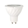 Led Spotlight Samsung Chip - Gu10 6w Plastic Smd With Lens 3000k