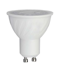 Led Spotlight Samsung Chip - Gu10 6w Ripple Plastic 10°d 4000k