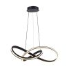 Led Designer Pendant Lampholder Black + White Body D600