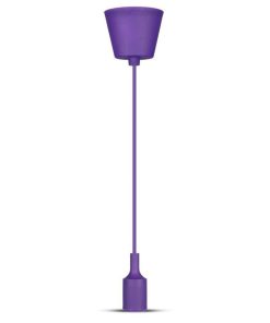 E27 Pendant Holder Purple