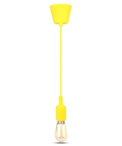 E27 Pendant Holder Yellow