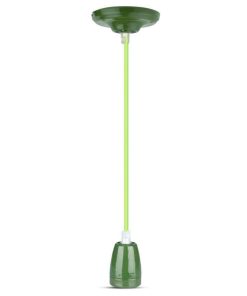 Porcelan Lamp Pendant Green