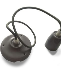 Porcelan Lamp Pendant Grey