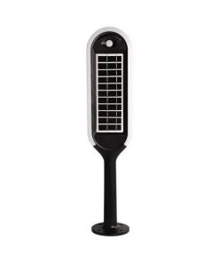 5w Led Solar Bollard Light With White + Black Body 4000k