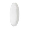 24w Led Dome Light With Sensor Samsung Chip 6500k Round White Frame Ip44