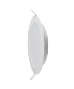 3w Led Backlit Recessed Panel Round 3000k