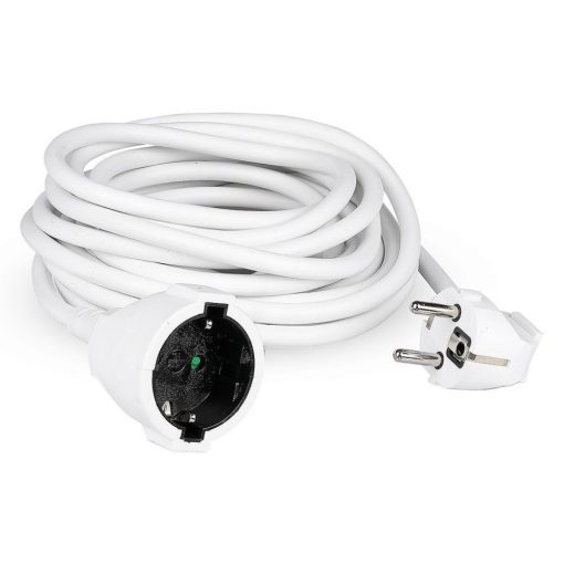 Extension Cord (3g 1.5mm 2 X 5m ) 16a , Polybag + Card White