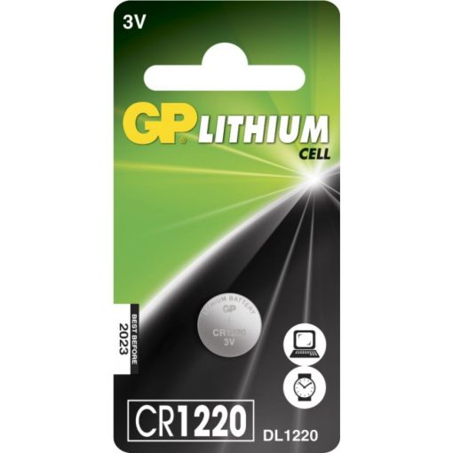 Batteria Al Litio A Bottone 3v Cr1220 (blister 1 Pezzo)