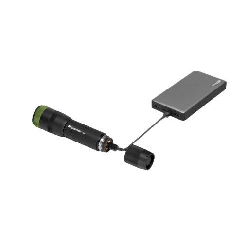 Torcia Led Cr42 Penna 1000lm Ricaricabile Con 1 Batteria Mini Stilo Aaa