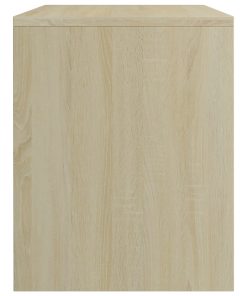 Comodini Rovere Sonoma 2 Pz 40x30x40 Cm In Legno Multistrato