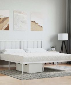 Materasso In Schiuma Bianco 160x210 Cm Durezza H2 h3