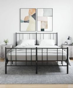 Comodini 2 Pz Grigio Sonoma 40x40x50 Cm In Legno Multistrato