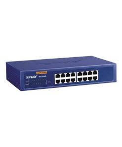Tenda Teg1016d - Rack Switch 16 Porte Gigabit - 10/100/1000 Mbps - Chassis Metallo