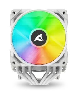 Sharkoon Dissipatore Ad Aria 1x 120mm Argb Pwm Fan, 1x 120mm Pwm Fan, 6x Copper Pipes, Direct Touch,