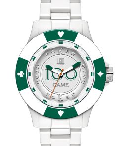 Light Time Mod. Poker - White / Green