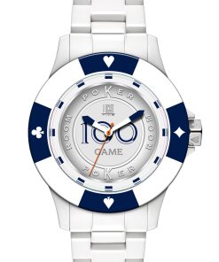 Light Time Mod. Poker - White / Blue