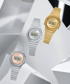 Casio Vintage Mod. Mini Collection Slim Round - Silver