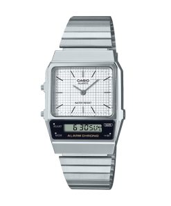 Casio Vintage Mod. Edgy Collection Retro Dial - White ***special Price***