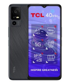 Tcl 40r 5g 4+64gb 6.6" Black Wind3