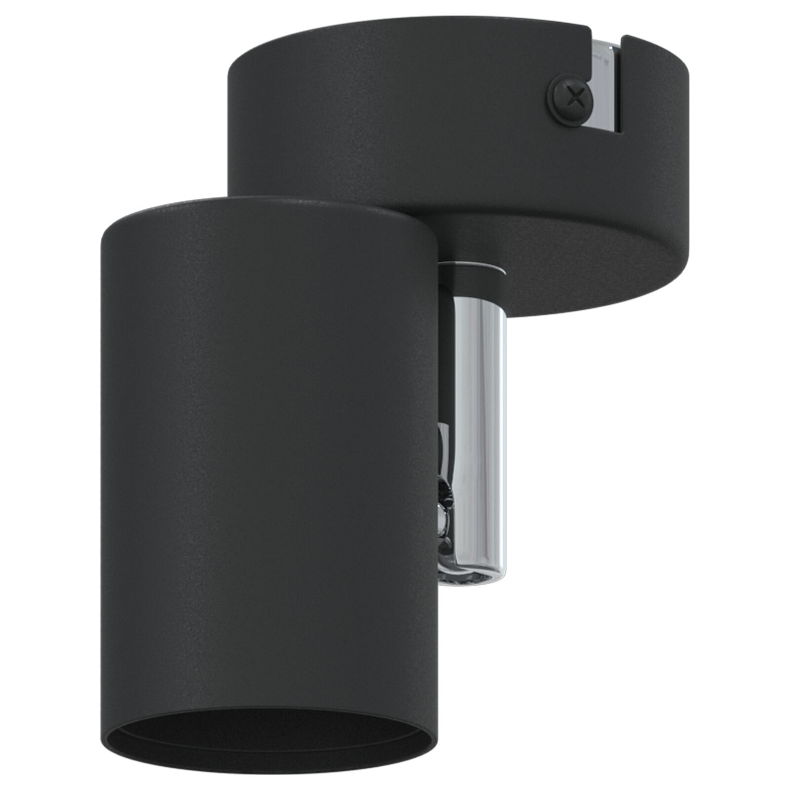 Faretto Da Soffitto Nero 6.5 X 6 X 11.5 Cm Acciaio - Image 2