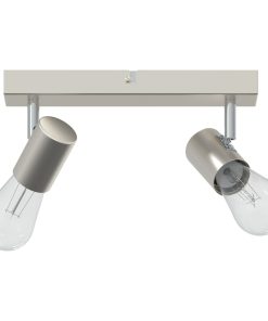 Faretto Da Soffitto Nichel Spazzolato 26 X 6.5 X 11.5 cm