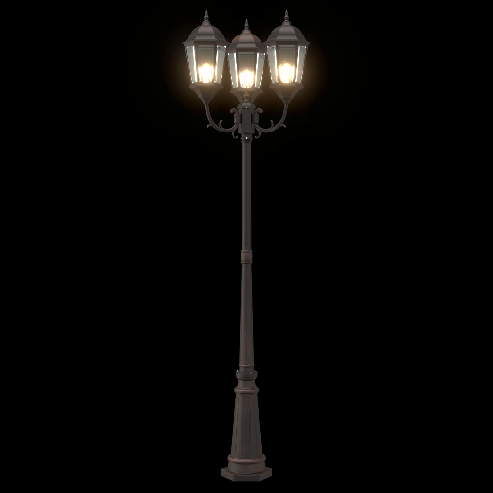 Luce Da Giardino Bronzo 235 Cm Alluminio